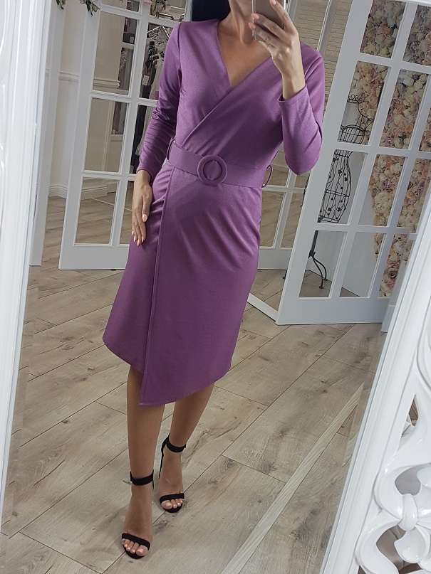 Dlhšie elegantné šaty ARISTON - R1495 – Obrázok 3